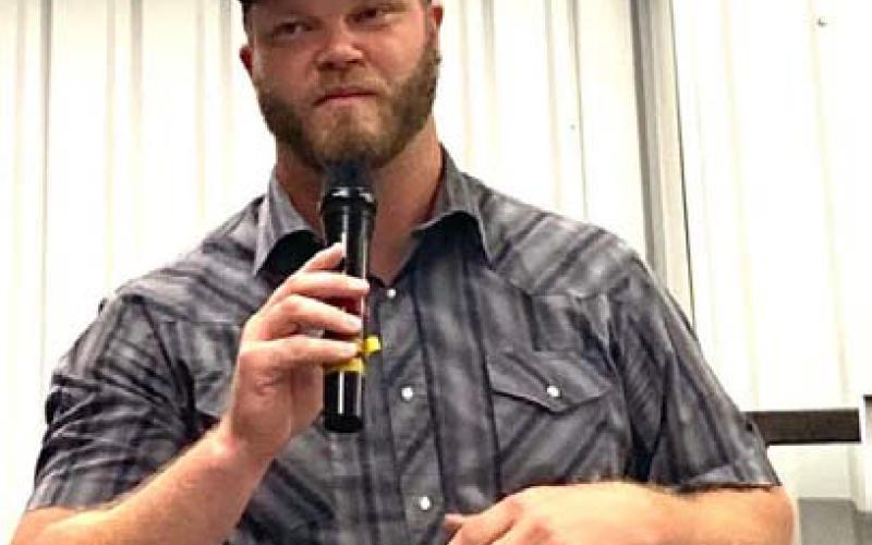 Greg Peterson of Peterson Farm Brothers speaks on his family’s efforts in ag advocacy through social media and music. Steve forsythe | courtesy photo