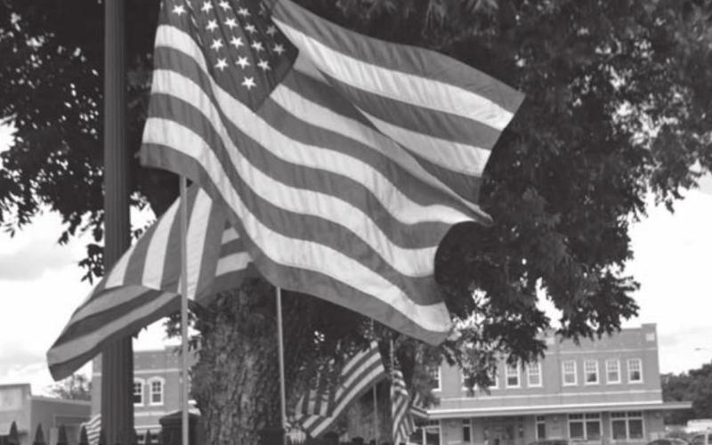 Banner honors the nation over July 4 weekend
