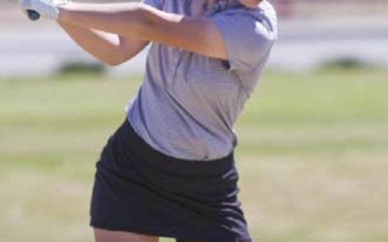Kenlee Turner led the Lampasas White Team with an 89. JEFF LOWE | DISPATCH RECORD