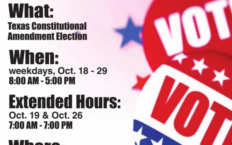 Early voting set to begin
