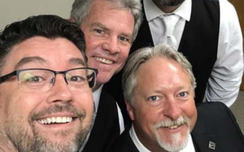 The Sterling quartet will bring its awardwinning a capella blend to Lampasas for Songfest 2021. COURTESY PHOTO