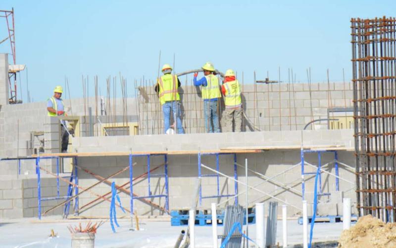 Nearly two years after crews broke ground on the Lampasas County Law Enforcement Center, the completed facility will host an open house Wednesday from 11 a.m. to 4 p.m. FILE PHOTO