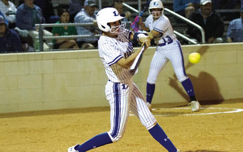 HUNTER KING | DISPATCH RECORD Freshman Emory Vineyard is starting at second base this season.