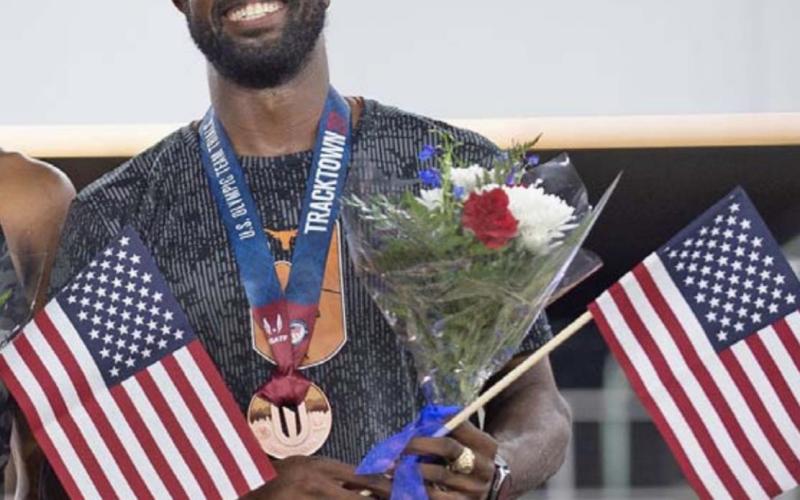 Steffin McCarter will compete in the long jump at the Olympics. COURTESY PHOTO