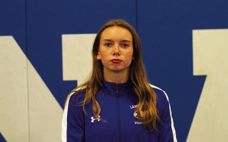 Name: Dionna Schulz Class: Freshman Sport: Wrestling, Cross Country and Soccer Favorite Movie: Holes Favorite Midnight Snack: Oreos Favorite Social Media: Snapchat Main Goal This Season: Do well at district