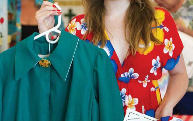 Katelyn Martin received Best in Show for her textile project. Hunter king | dispatch record