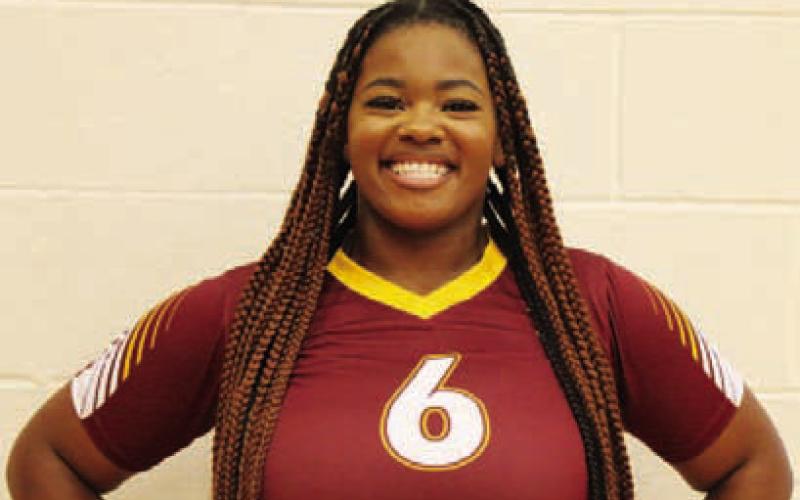 Name: Madalyn Griffith Class: Junior Sport: Volleyball, Basketball and Track Favorite School Subject: English Favorite Vacation: Utah One Person To Meet: Duke Dennis Main Goal This Season: Boost my confidence