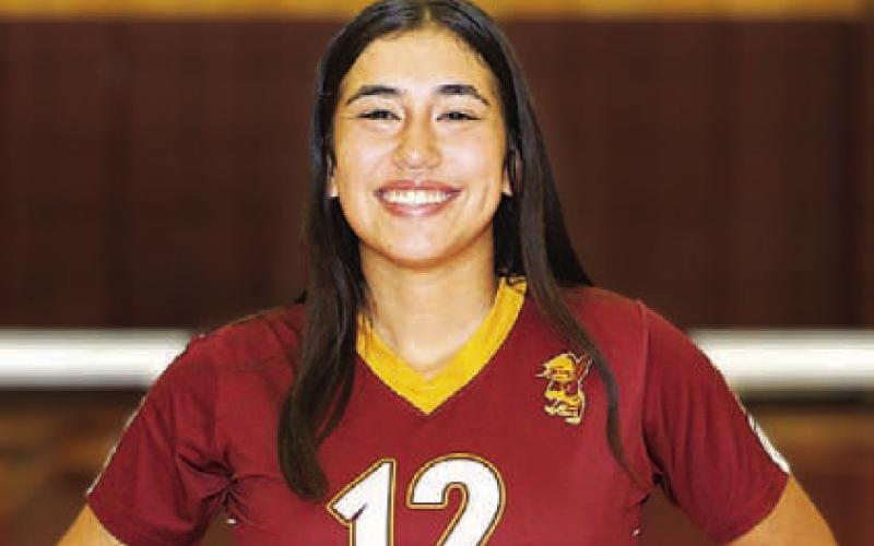 Name: Mia Crain Class: Senior Sport: Volleyball, Basketball, Track and Tennis Favorite Movie: Toy Story Favorite Midnight Snack: Grandma Cookies Favorite Social Media: Snapchat Main Goal This Season: To go far in the season