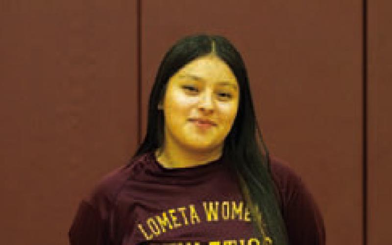 Name: Amy Padron Class: Freshman Sport: Volleyball, Basketball and Track Favorite Teacher or Coach: Coach Shelton Favorite Place in Town: N/A One Person You Look up To: Coach Shelton Main Goal This Season: To do well