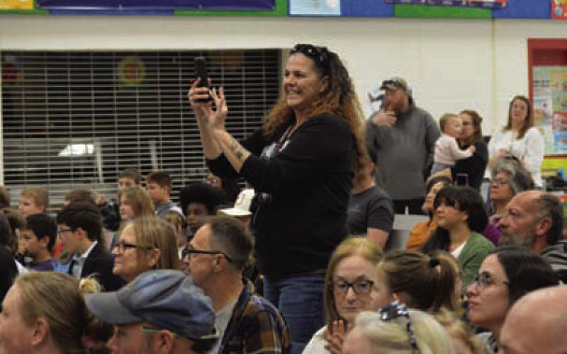 Parents showed up in big numbers to support the efforts of their children who obtained a special master’s degree certificate on Thursday. ERICK MITCHELL | DISPATCH RECORD