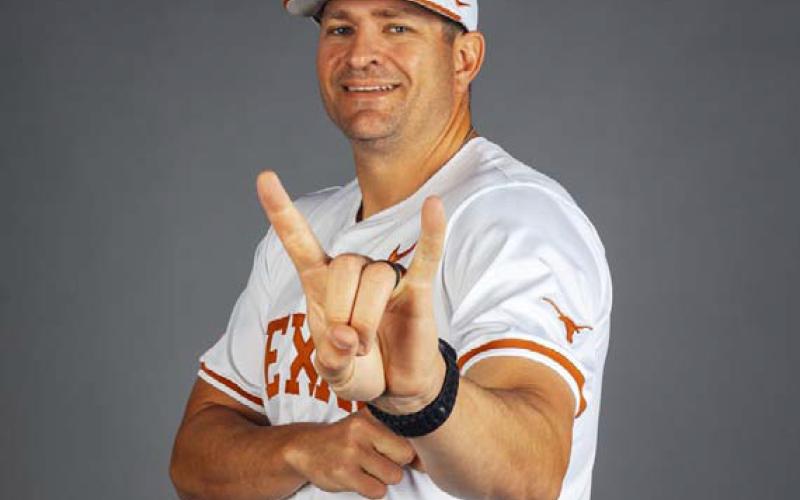 Nolan Cain will be the associate head coach, and he will be key in recruiting. COURTESY PHOTO | TEXAS ATHLETICS
