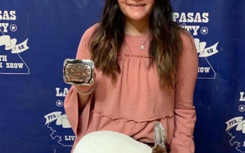 Showmanship honors for exhibitor
