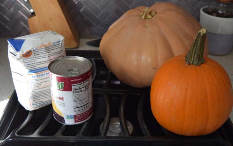Sometimes healthier holiday meals are simply a question of this versus that. Pumpkins are a healthy option for a Thanksgiving side dish, while canned fruit and highly processed flour are less healthy options. ALEXANDRIA RANDOLPH MURRELL | DISPATCH RECORD