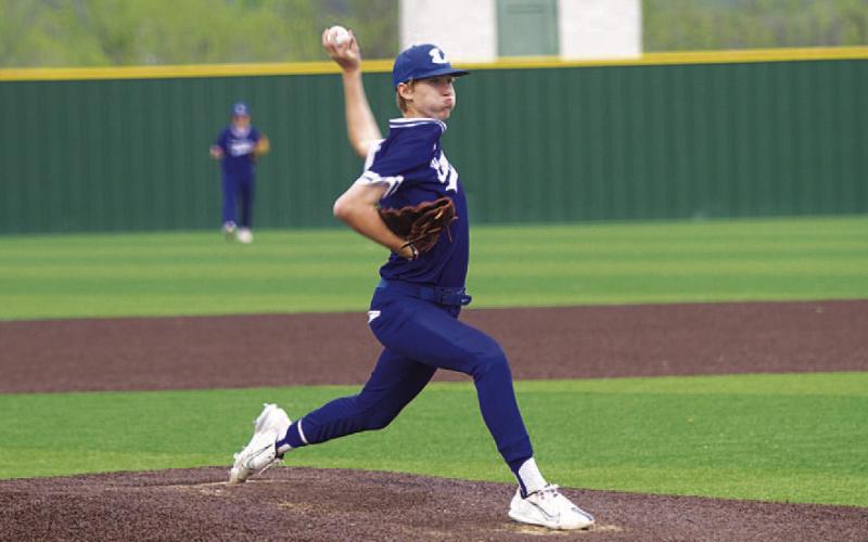 FILE PHOTO Jonas Andersen will be the ace of the Badger pitching staff in 2024.