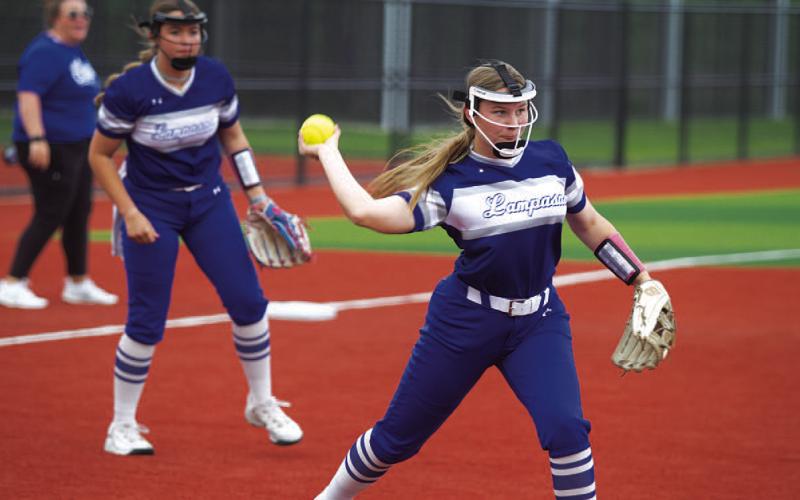 FILE PHOTO Kamrynn Kothmann will play third and hit in the middle of the lineup for the Lady Badgers.