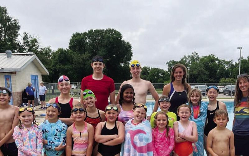 Summer swim camp held in Lampasas last three weeks