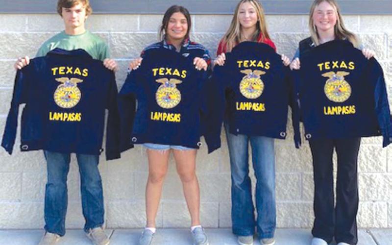 Students earn the signature blue and gold FFA jacket