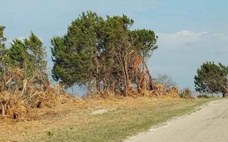 County Road 2001 is one Commissioner Jamie Smart said is in need of improvements. COURTESY PHOTO