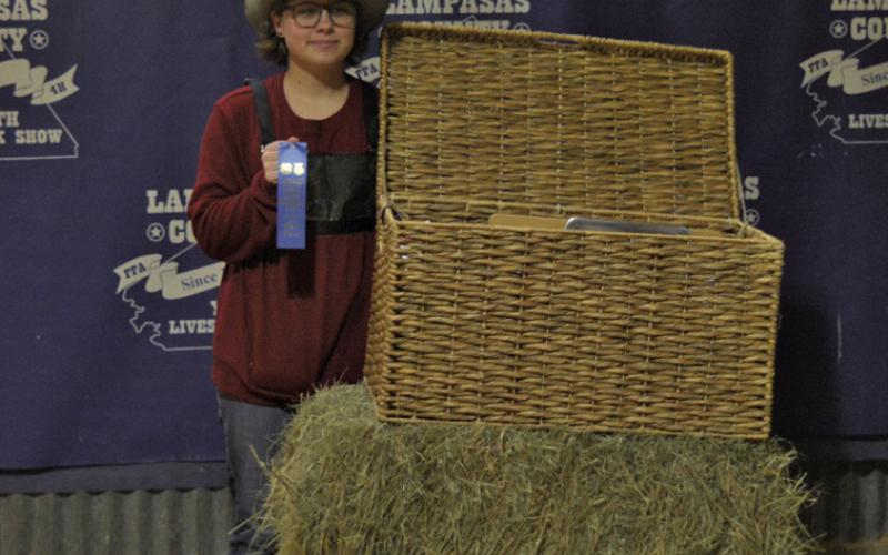 Eva Bradley secured the species jackpot prize in the senior division of last week’s Food Fair. ERICK MITCHELL | DISPATCH RECORD