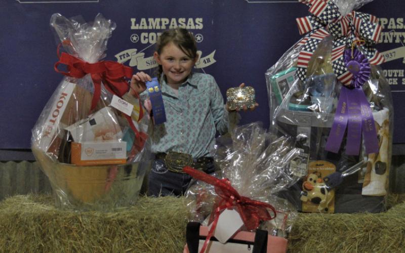 Kylee Davis received grand champion recognition in the junior divison of the Food Fair. ERICK MITCHELL | DISPATCH RECORD