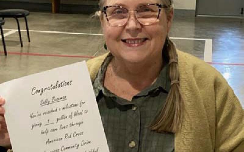 Sally Bozeman, 1 gallon courtesy photo