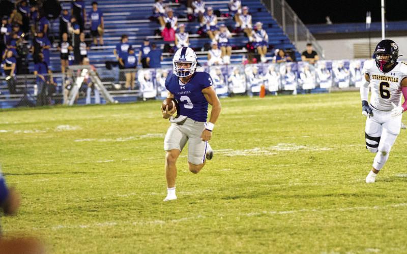 HUNTER KING | DISPATCH RECORD Reed Jerome will look to get back to having success on the ground this week.