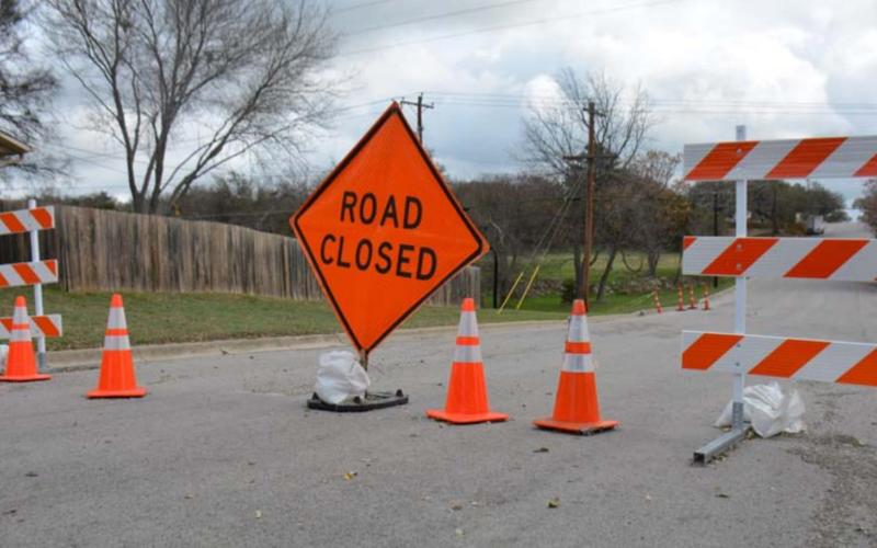 West Third Street between Porter Street and Landon Drive is closed until Third Street repairs begin. MONIQUE BRAND | DISPATCH RECORD