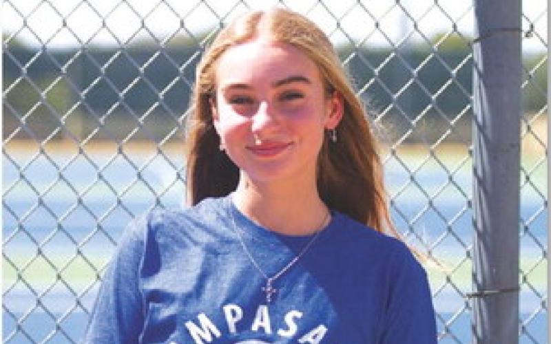 Name: Loretta Hodges Class: Junior Sport: Tennis Favorite Movie: The Endless Summer Favorite Midnight Snack: Pretzel Sticks Favorite Social Media: Instagram Main Goal This Season: Improve my record from last year