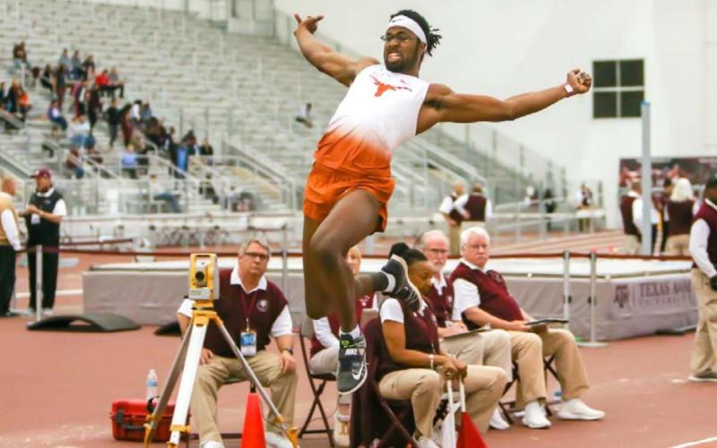 Steffin McCarter falls just short of long jump finals