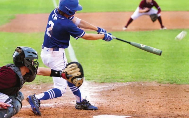 Over two games last week, Elijah Stanley batted 5-7, and he drove in the Badgers’ first run against Stephenville. JEFF LOWE | DISPATCH RECORD