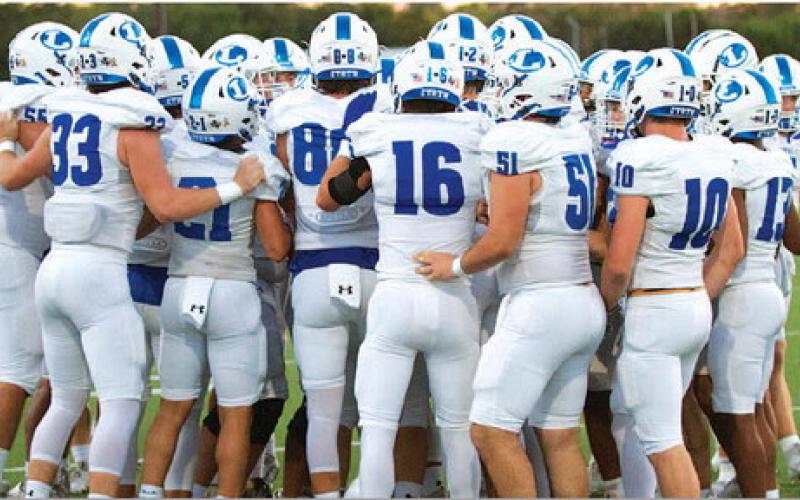 The football team is off this week before hosting Burnet to start district play next Friday. HUNTER KING | DISPATCH RECORD