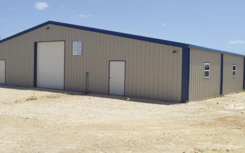 The Lampasas County Livestock Association ag barn will offer 36 pens to house animal projects for students who may not otherwise have space to raise a pig, sheep or goats. The space is available to any student in the county for $25 per month. ERICK MITCHELL | DISPATCH RECORD