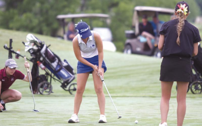 FILE PHOTO Turner placed 15th at the state tournament two weeks ago at Legends Golf Club in Kingsland.