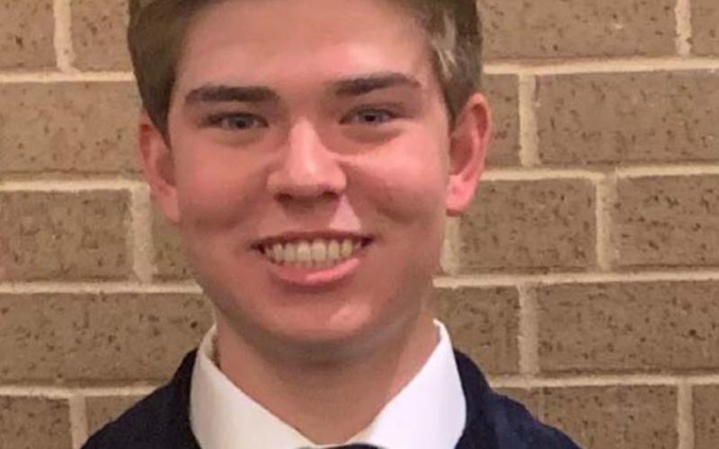 During the Texas FFA State Convention, Lampasas High School alumnus Dawson Raub was named a candidate for the American FFA Degree. COURTESY PHOTO
