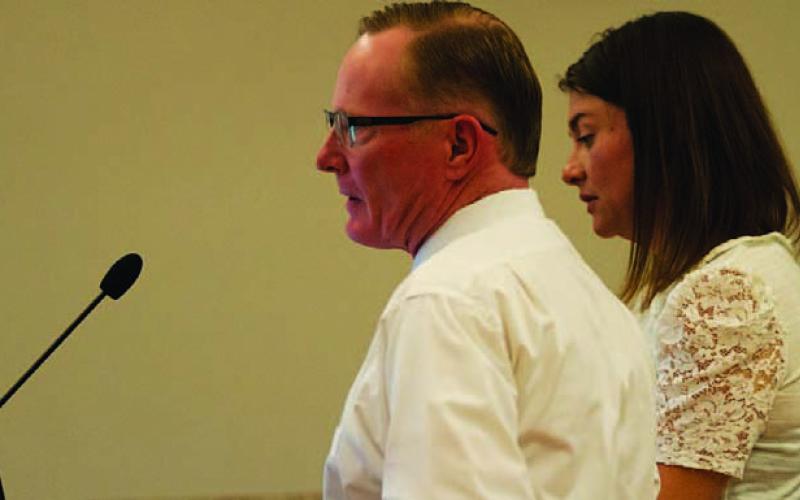 New Public Works Director John McElroy was introduced to the council last week by City Manager Erin Corbell. McElroy begins his duties today with Lampasas. HUNTER KING | DISPATCH RECORD