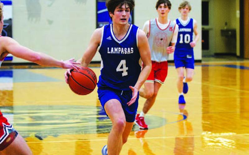 HUNTER KING | DISPATCH RECORD Calum Mitchell continues to provide offense off the bench.