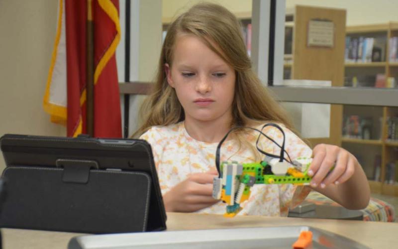 Library hosts science, technology day