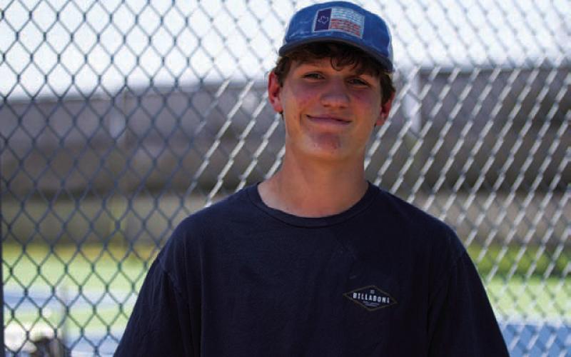 Name: Josiah Copeland Class: Sophomore Sport: Tennis Favorite School Subject: History Favorite Vacation: The mountains One Person To Meet: Carlos Alcaraz Main Goal This Season: To get high on varsity