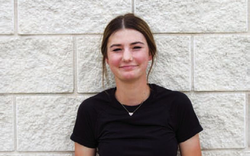 Name: Emma Clark Class: Sophomore Sport: Golf Favorite School Subject: Chemistry Favorite Vacation: Charleston, SC One Person To Meet: Jesus Main Goal This Season: Stay positive