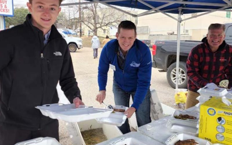 Benny Boyd provides meals