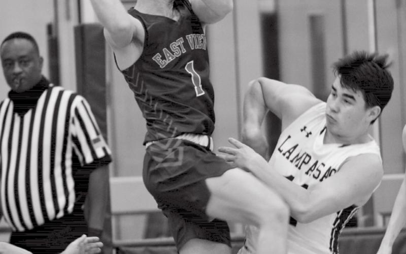 Tak Stinnett, right, is part of a well-rounded team in which every player has starting potential, coach Aaron Nuckles said. JEFF LOWE | DISPATCH RECORD