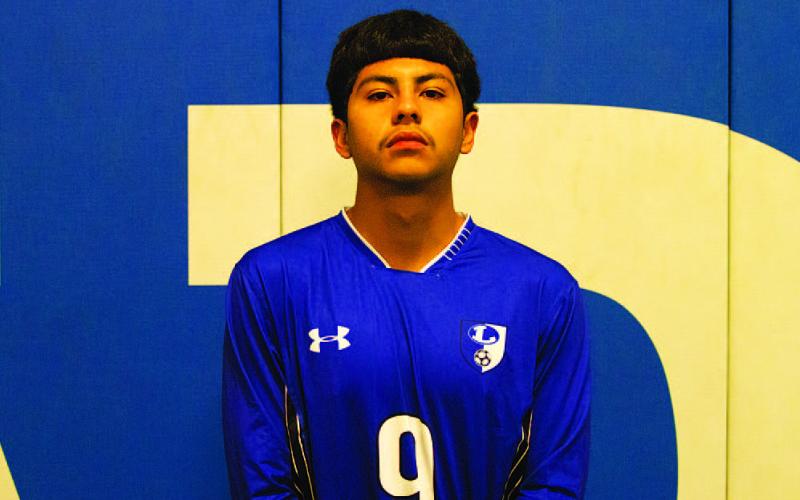 Name: Chris Mendoza Class: Junior Sport: Soccer Favorite School Subject: U.S. History Favorite Vacation: The beach One Person To Meet: My mom Main Goal This Season: To be the best