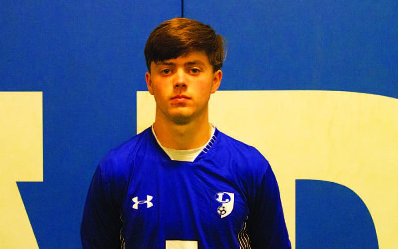 Name: Seth Wayne Kachel Class: Senior Sport: Soccer, Cross Country and Track Favorite School Subject: History Favorite Vacation: Disney World One Person To Meet: Lionel Messi Main Goal This Season: Make a goal line save