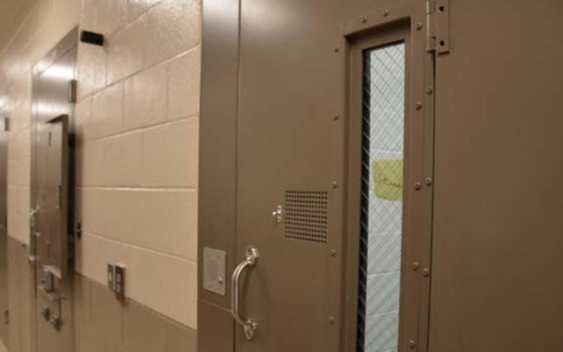 The newly built Lampasas County Law Enforcement Center has designated cells for inmates suffering from illness like COVID-19. MONQIUE BRAND| DISPATCH RECORD