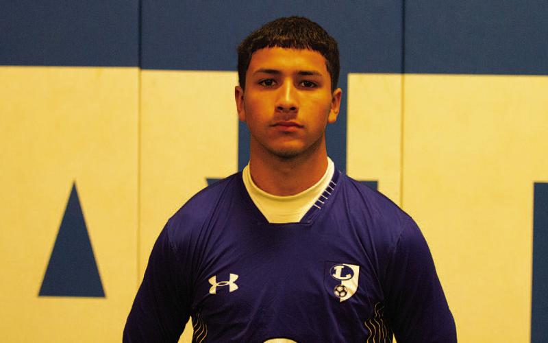 Name: Xavier Contreras Class: Junior Sport: Soccer Favorite School Subject: Lunch Favorite Vacation: Monterey, Mexico One Person To Meet: Sergio Canales Main Goal This Season: Score a bicycle goal