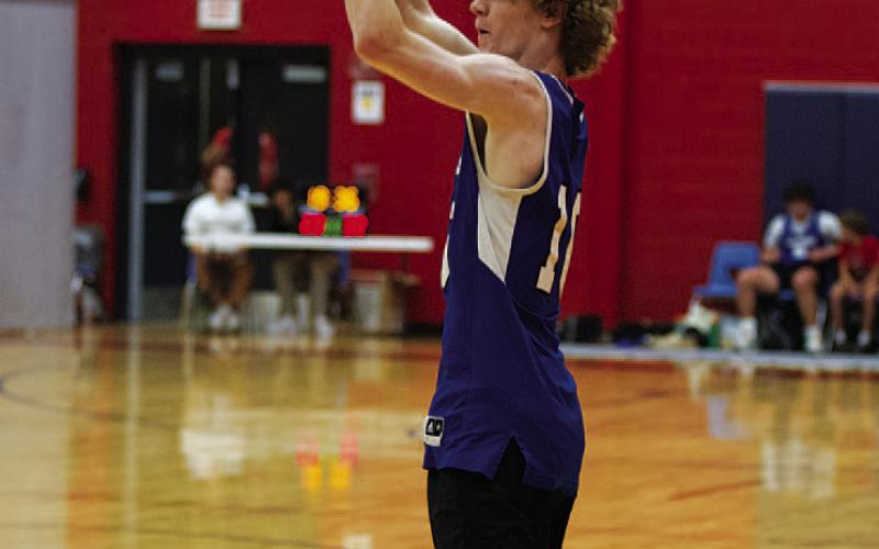 Peyton Sisson hit a clutch shot late in last week’s game. FILE PHOTO