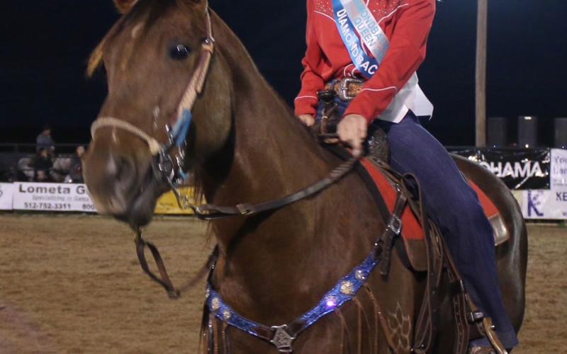 Karlee Parker was named the 2026 Diamondback Jubilee Rodeo Queen. Parker also earned the honor of Best Overall Horsemanship. TERRI HARRIS | COURTESY PHOTO