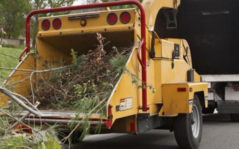 The city will send its brush-chipping truck to Lampasas residences during the month of November to collect curbside piles during designated weeks. CITY OF LAMPASAS WEBSITE | COURTESY PHOTO