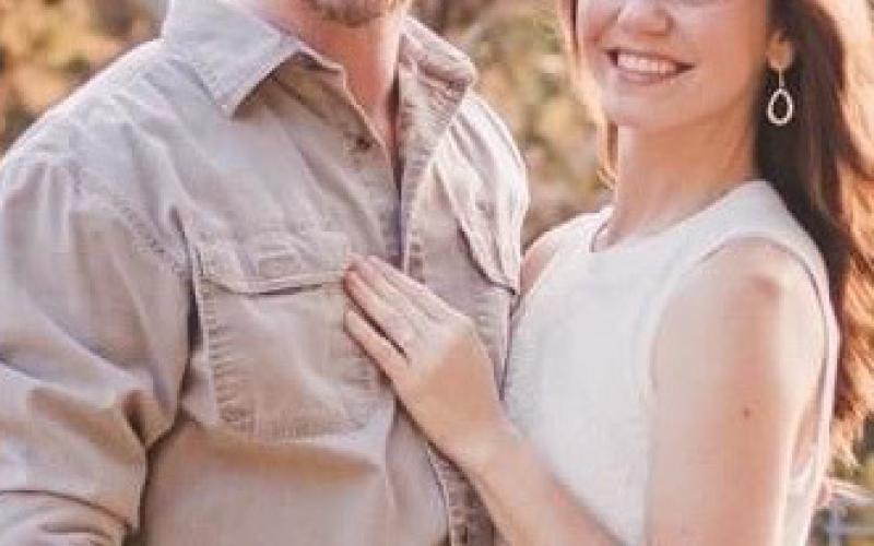 COURTESY PHOTO Lampasas High School graduate Dale Hull is pictured with his wife. He is undergoing treatment for stage 4 cancer.