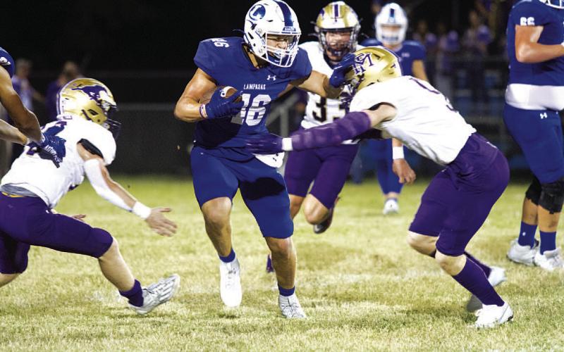 Look for Haegan Oncken to get the ball on the ground and through the air this season. FILE PHOTO
